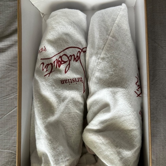 Christian Louboutin Black Tassilo Spike Stud Tassel Leather Loafer - Picture 5 of 8